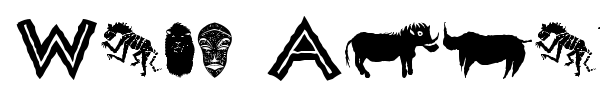 Wild Africa font preview